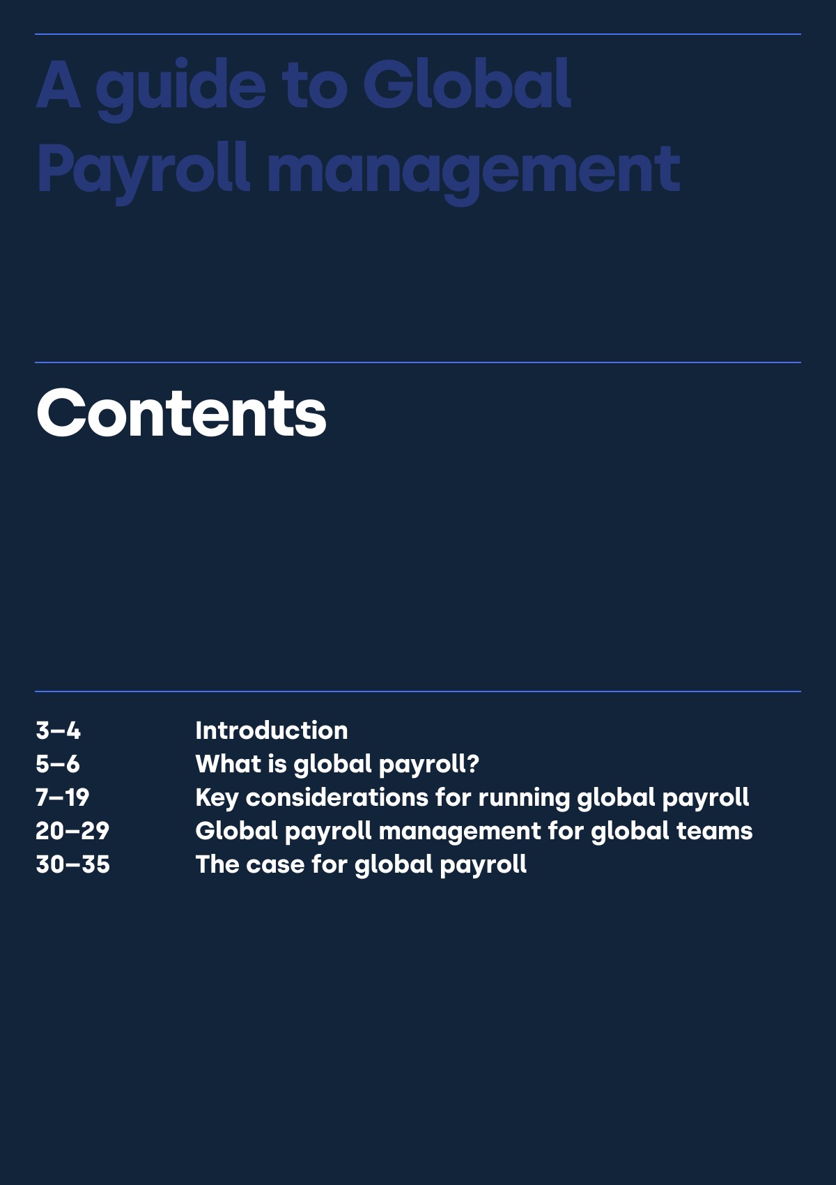 Guide To Global Payroll